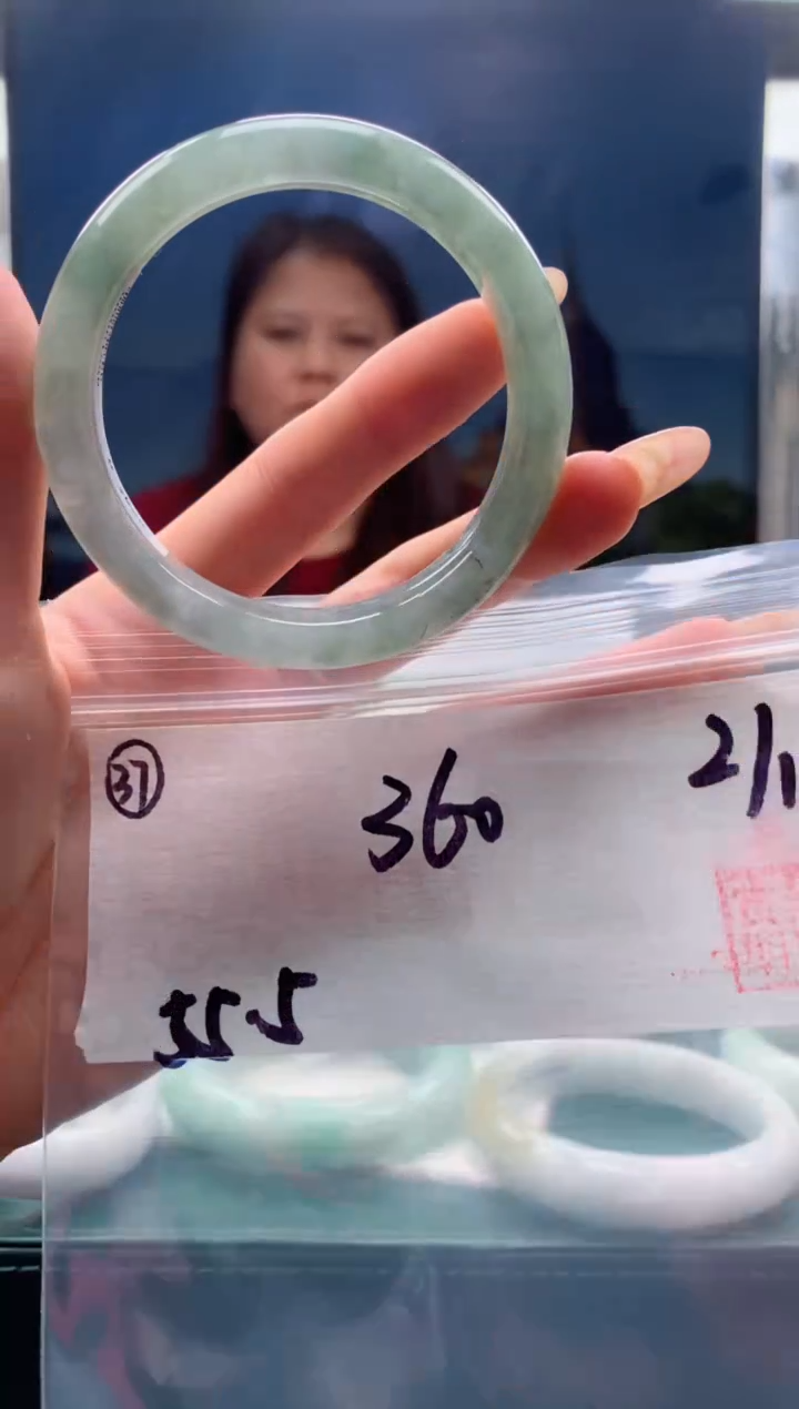 【闪购商品】定制翡翠未镶嵌毛货手镯需精细抛光/手镯37