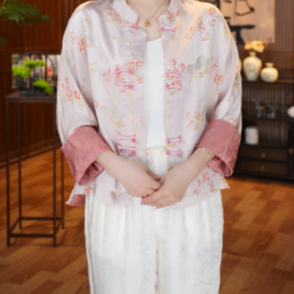 【伊人梦】国风新中式女装气质上衣外套 RS25008