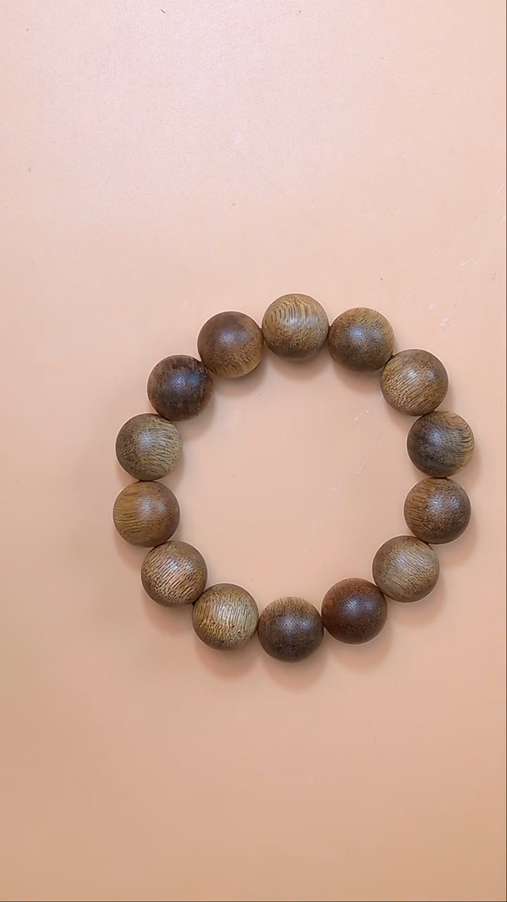 手串沉香柬埔寨菩萨棋单圈18mm  3286