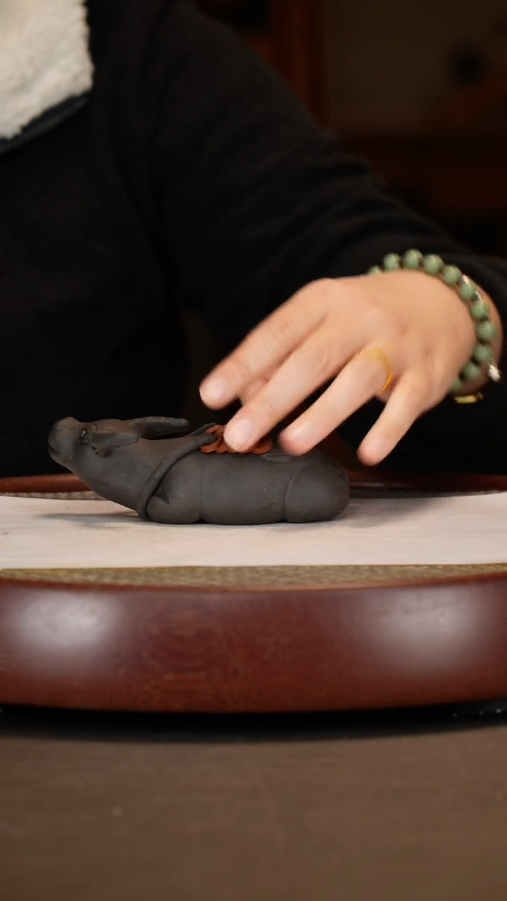 【闪购商品】紫砂茶壶高黑料牛