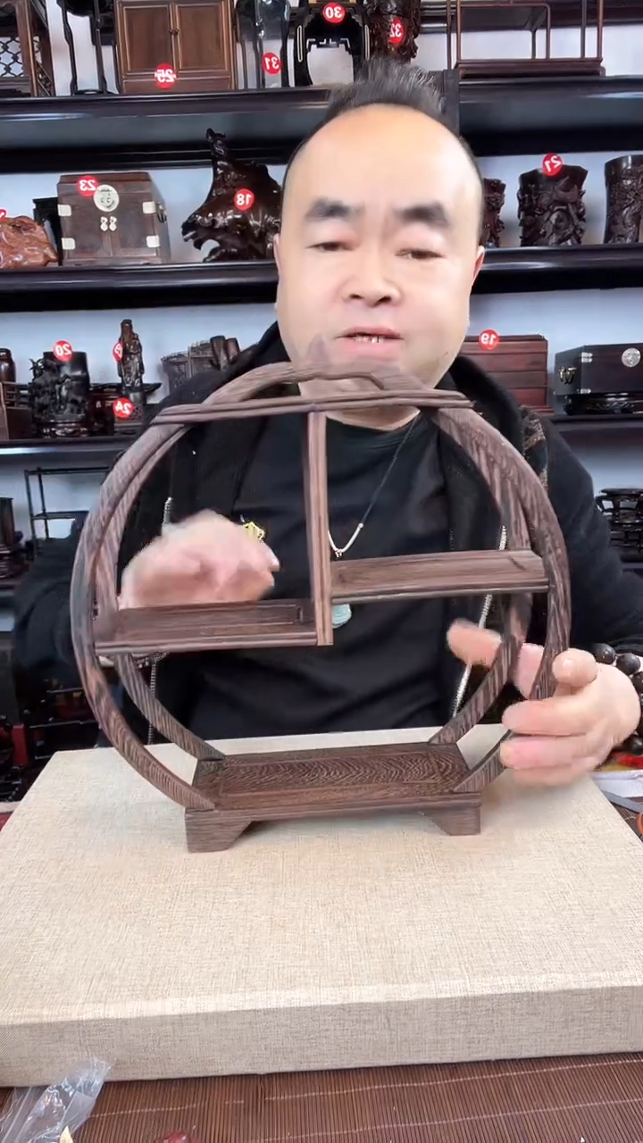 【闪购商品】木180瑕疵老李红木工艺品