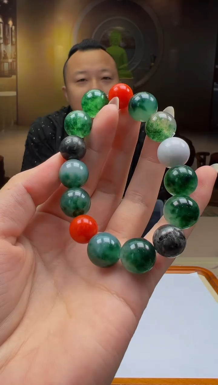 翡翠未镶嵌颈饰RB2025-7-2-24