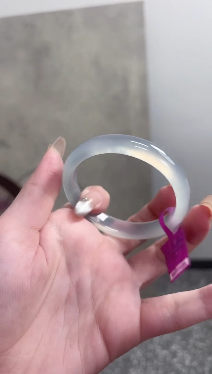 【闪购商品】玛瑙/玉髓手镯未镶嵌53-54圈需要包容