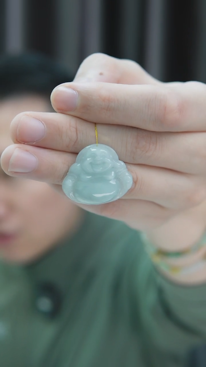 颈饰未镶嵌翡翠挂件H0004