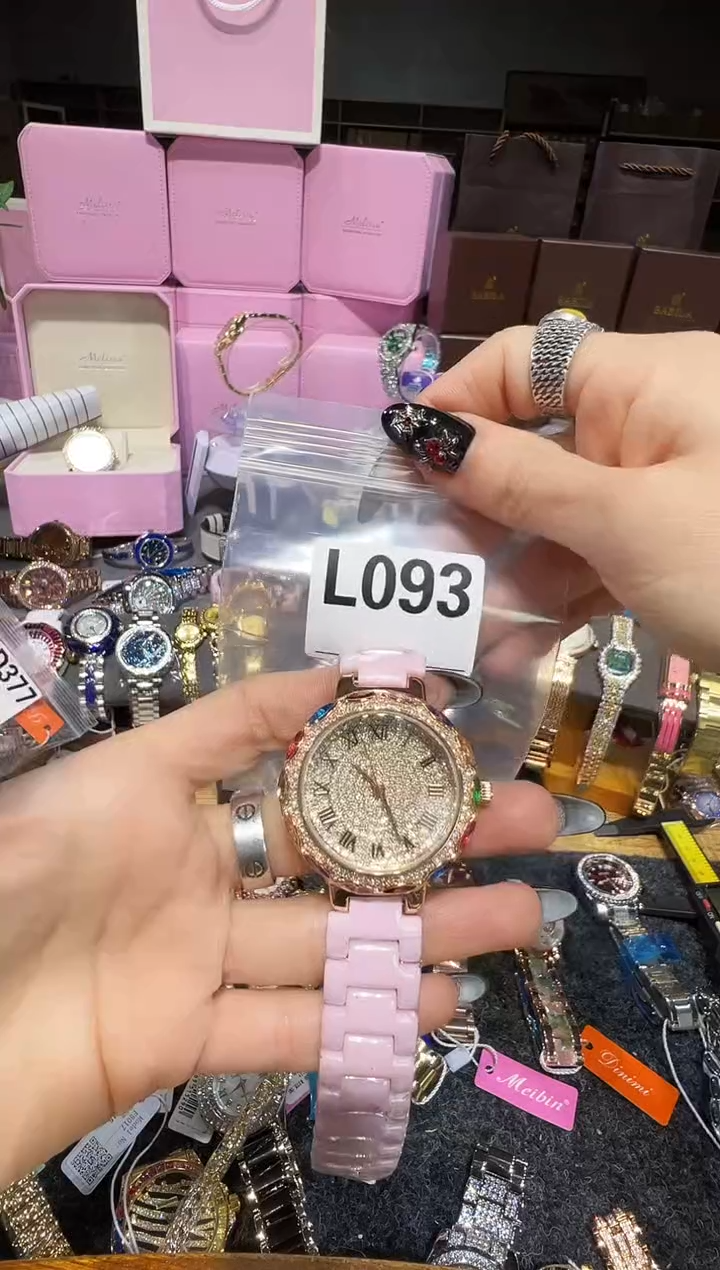 石英机芯不锈钢不锈钢直播定闪专用