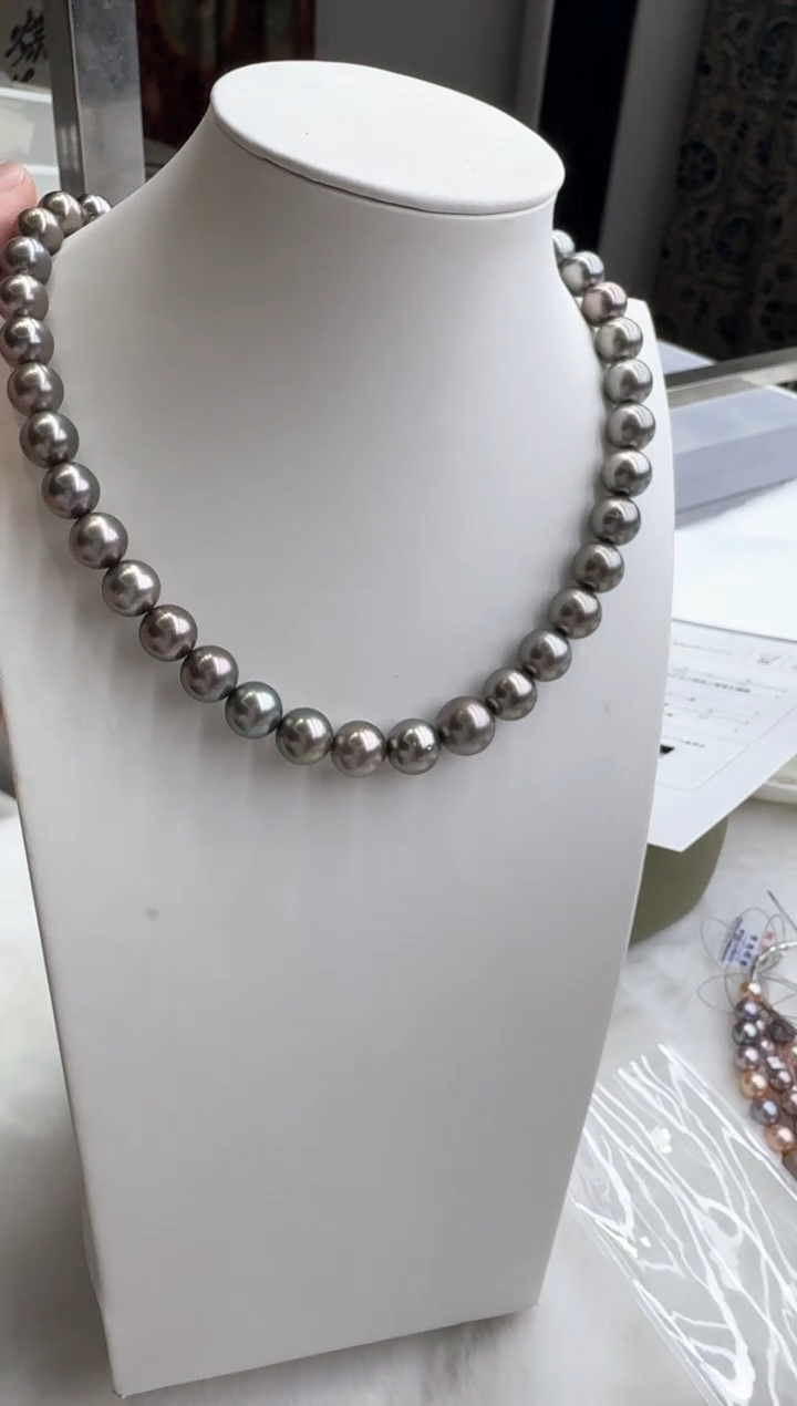 【闪购商品】海水珍珠颈饰银S925镶嵌真科研