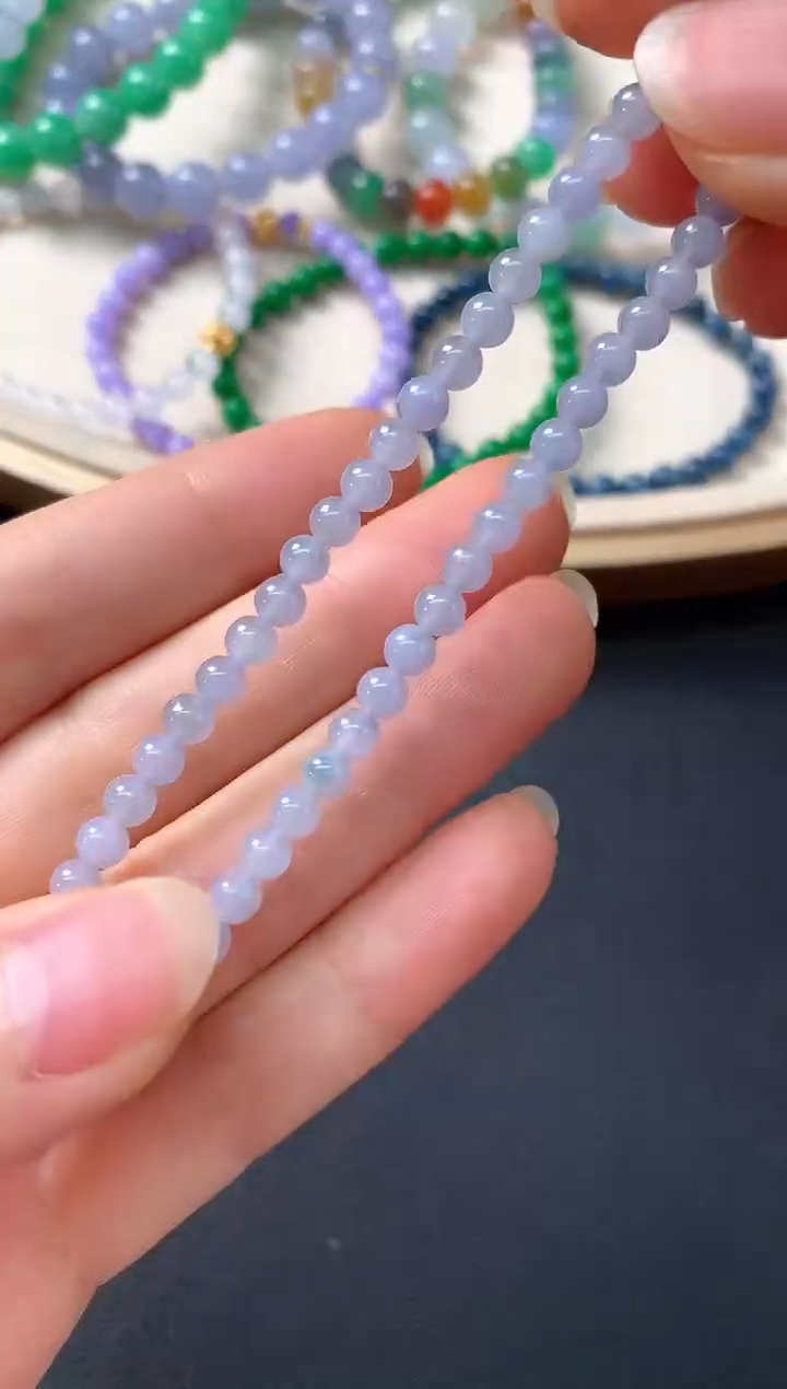 未镶嵌手串翡翠D391|850