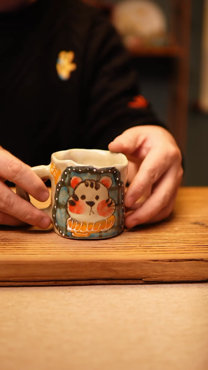 【闪购商品】@@陶园瓷舍@@纯手工手绘@高温釉下彩