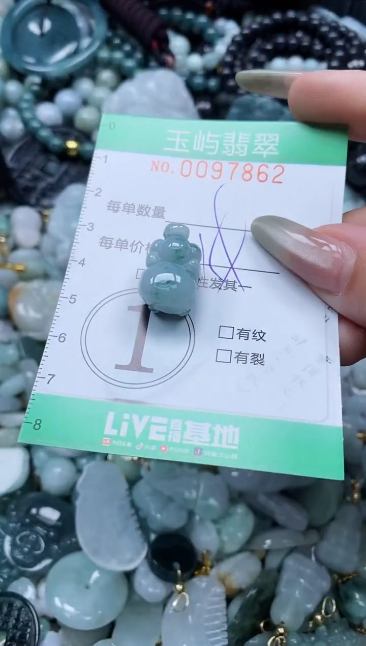 【闪购商品】翡翠未镶嵌颈饰闪购0097862