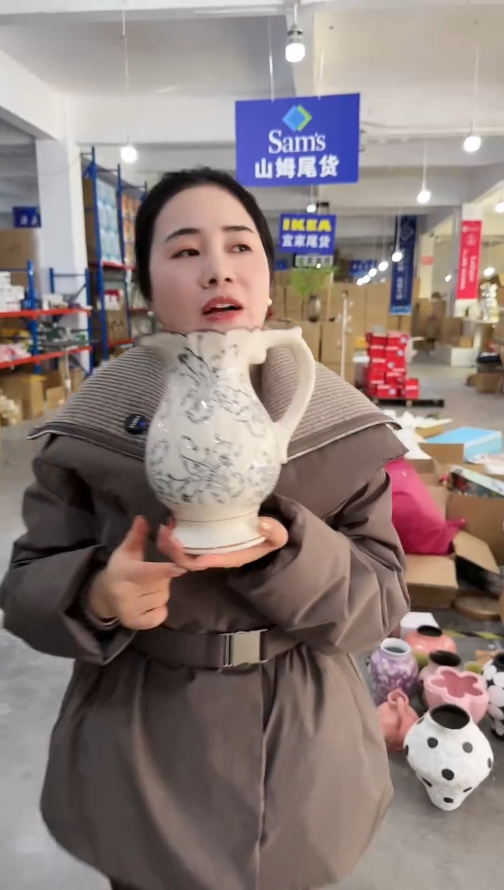 YS-ZZ-陶瓷水壶花瓶