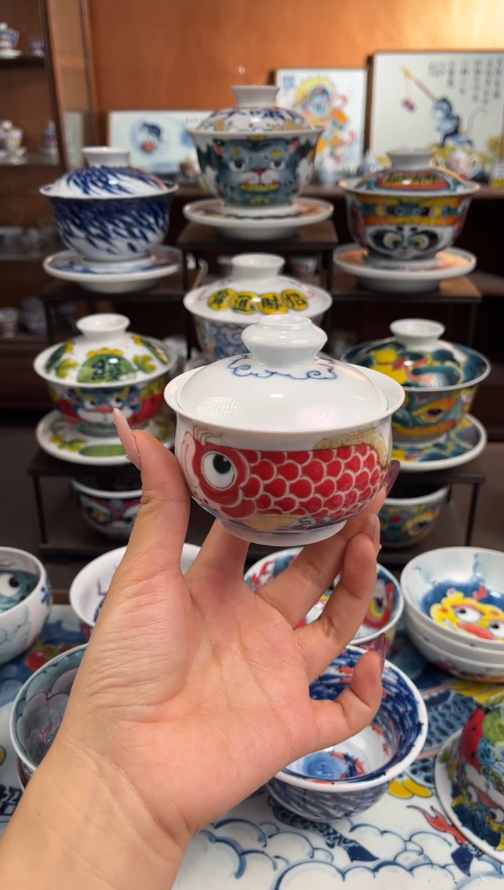 陶昨明盖碗（福利价格）