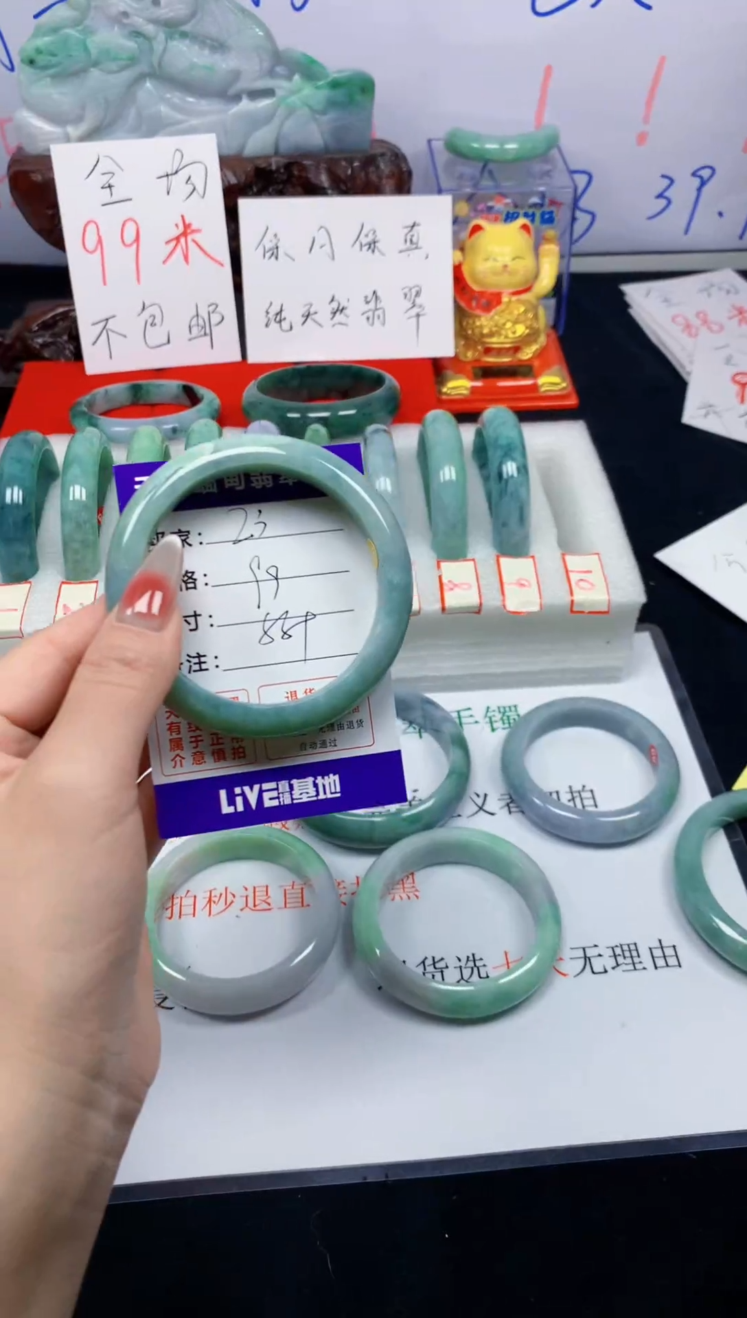 未镶嵌手镯翡翠23