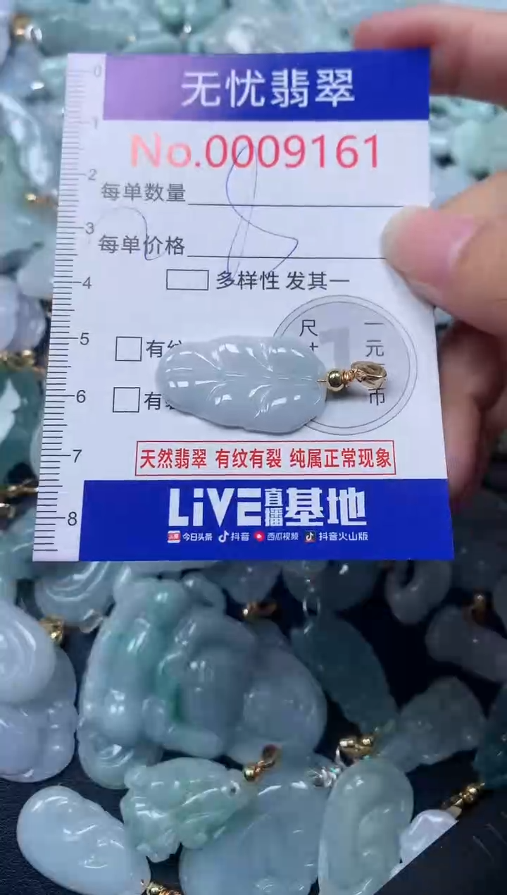 颈饰未镶嵌翡翠9161