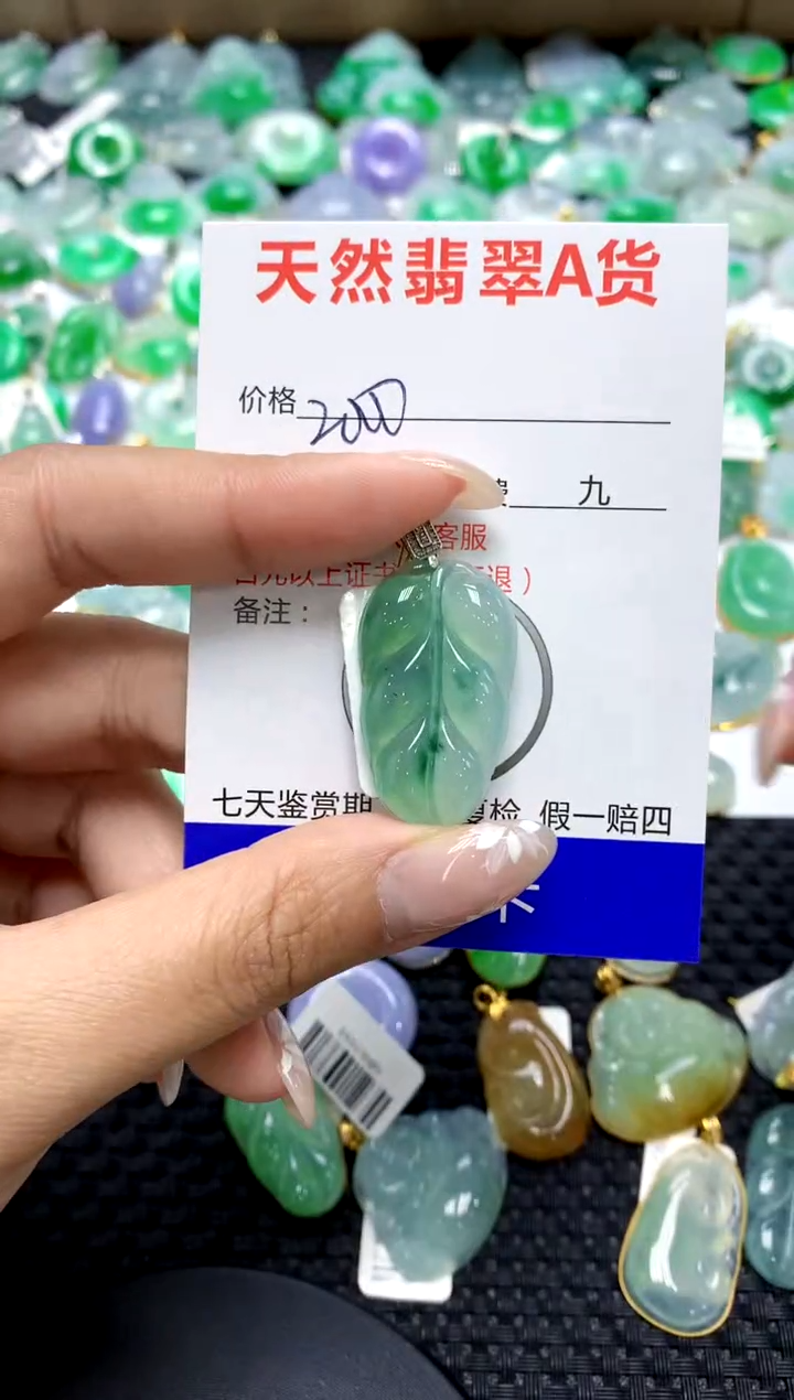 【闪购商品】翡翠颈饰18K金镶嵌111111111111