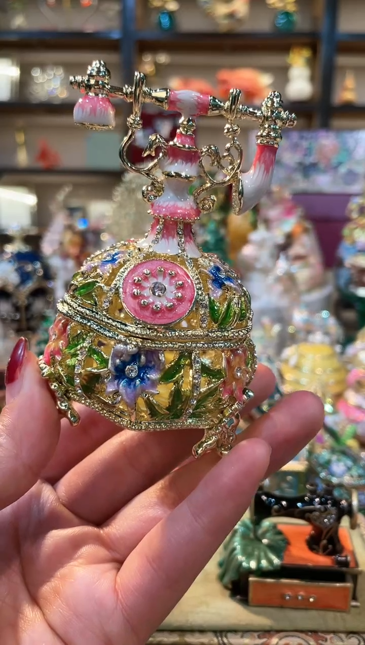 【闪购商品】精致珐琅彩首饰盒