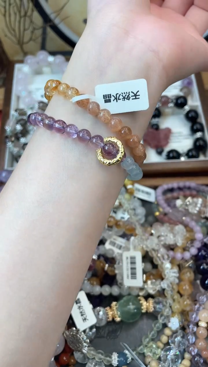 【闪购商品】水晶手链未镶嵌247多宝