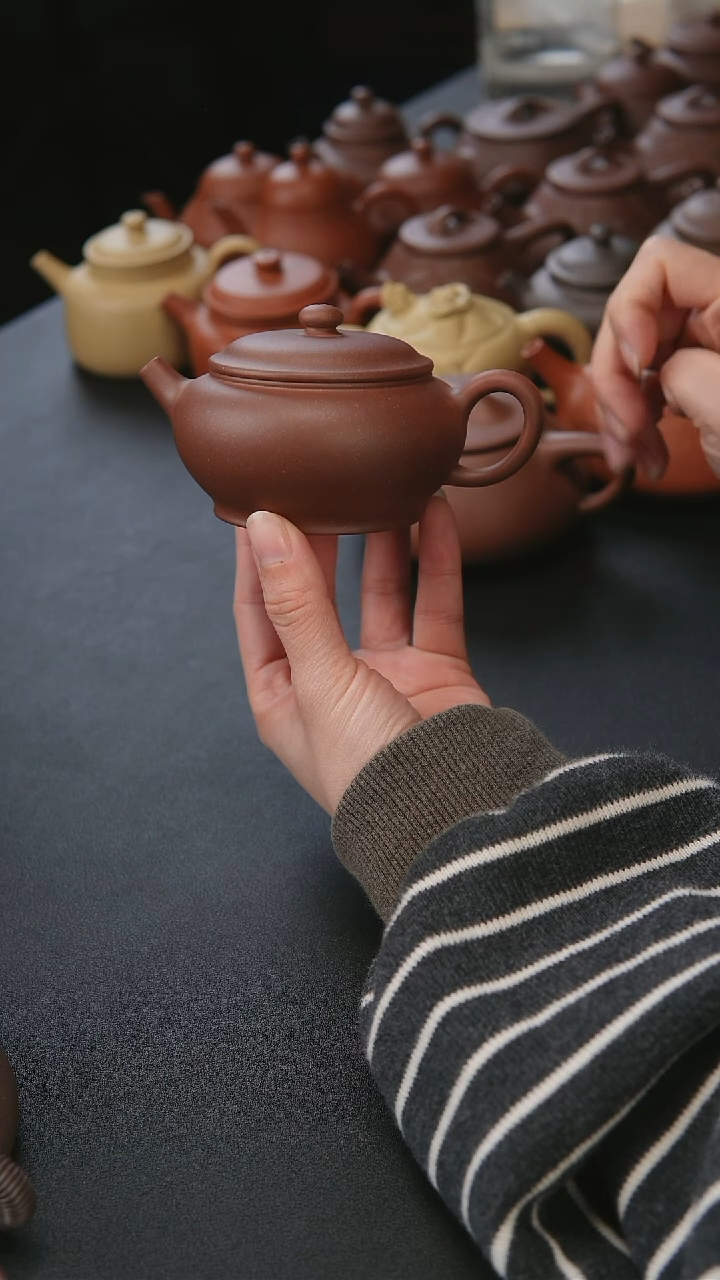 【闪购商品】紫砂茶壶紫砂壶红皮龙玉珠