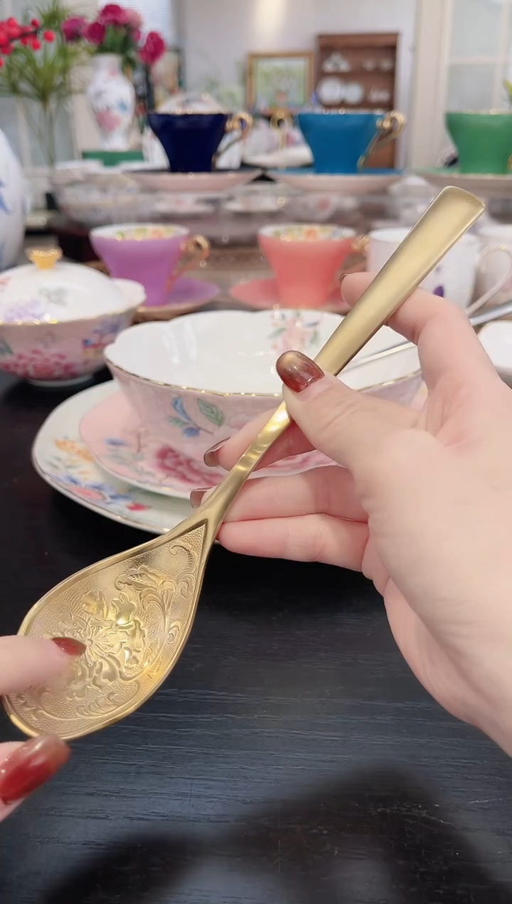 18-10不锈钢金 勺          