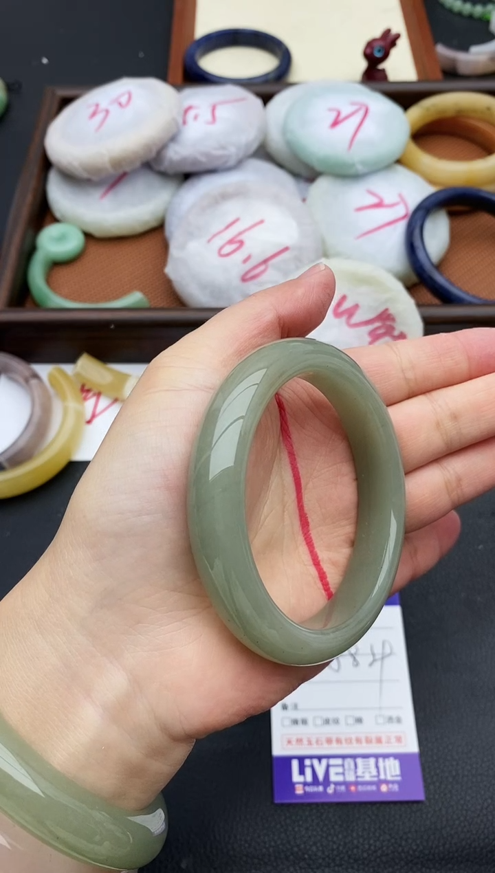 未镶嵌手镯石英质玉44+58/59