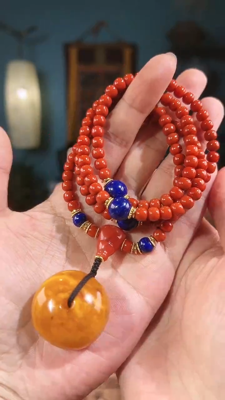 【闪购商品】南红玛瑙颈饰未镶嵌6+108