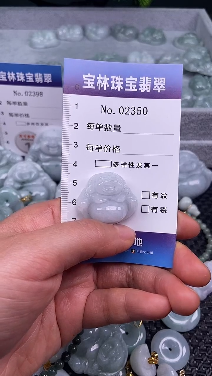 颈饰未镶嵌翡翠天然缅甸翡翠2350