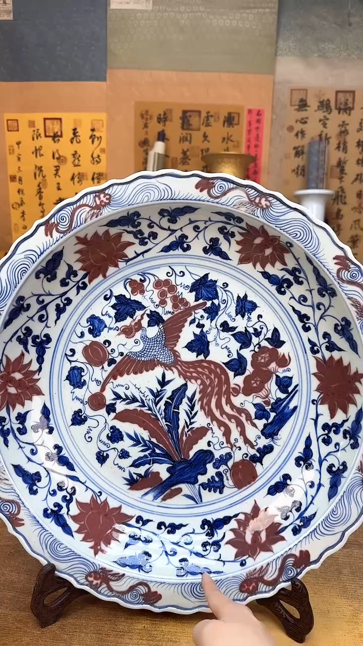 【闪购商品】瓶景德镇陶瓷客厅摆件