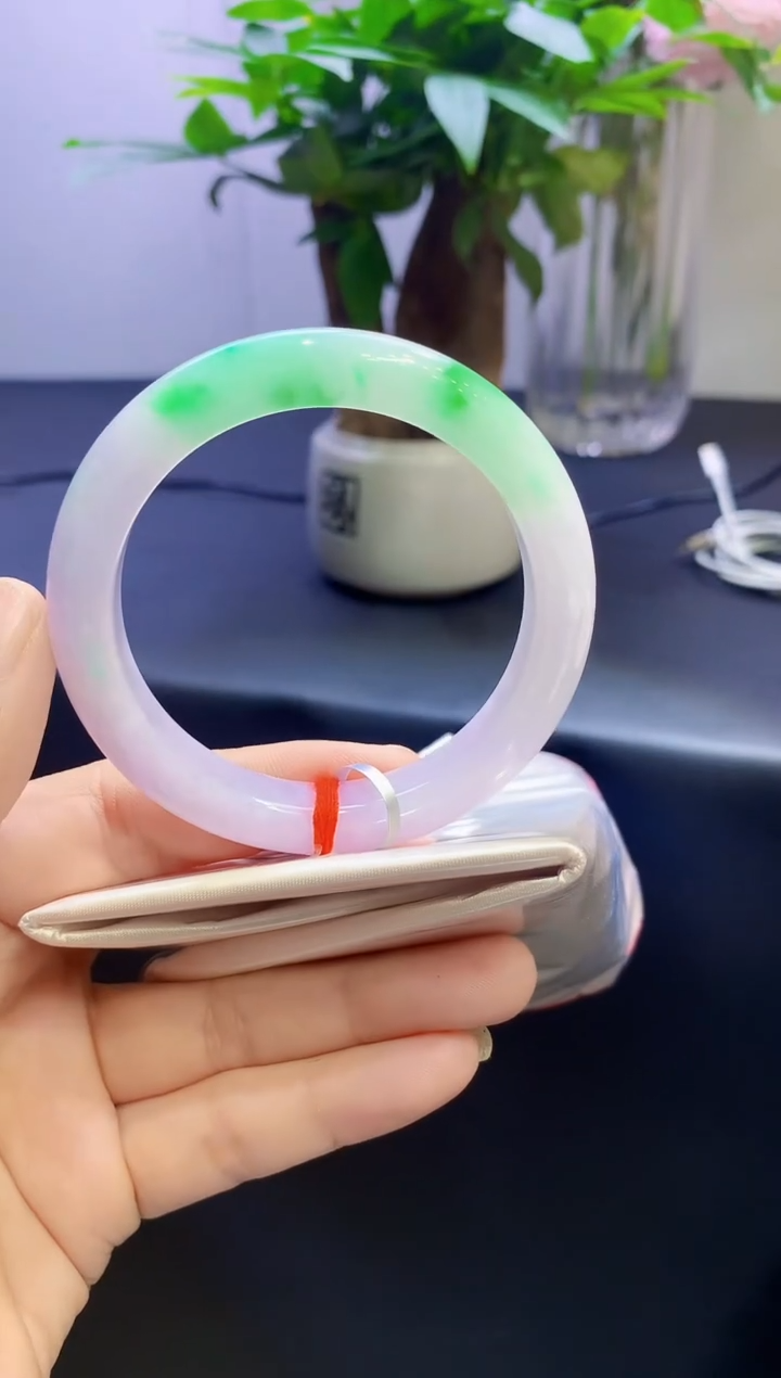 未镶嵌手镯翡翠强推1翡翠手镯圈口52.7-t43