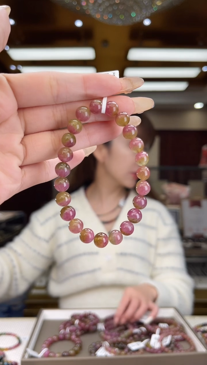 【闪购商品】碧玺/未镶嵌8mm+碧玺单圈多样性发货36