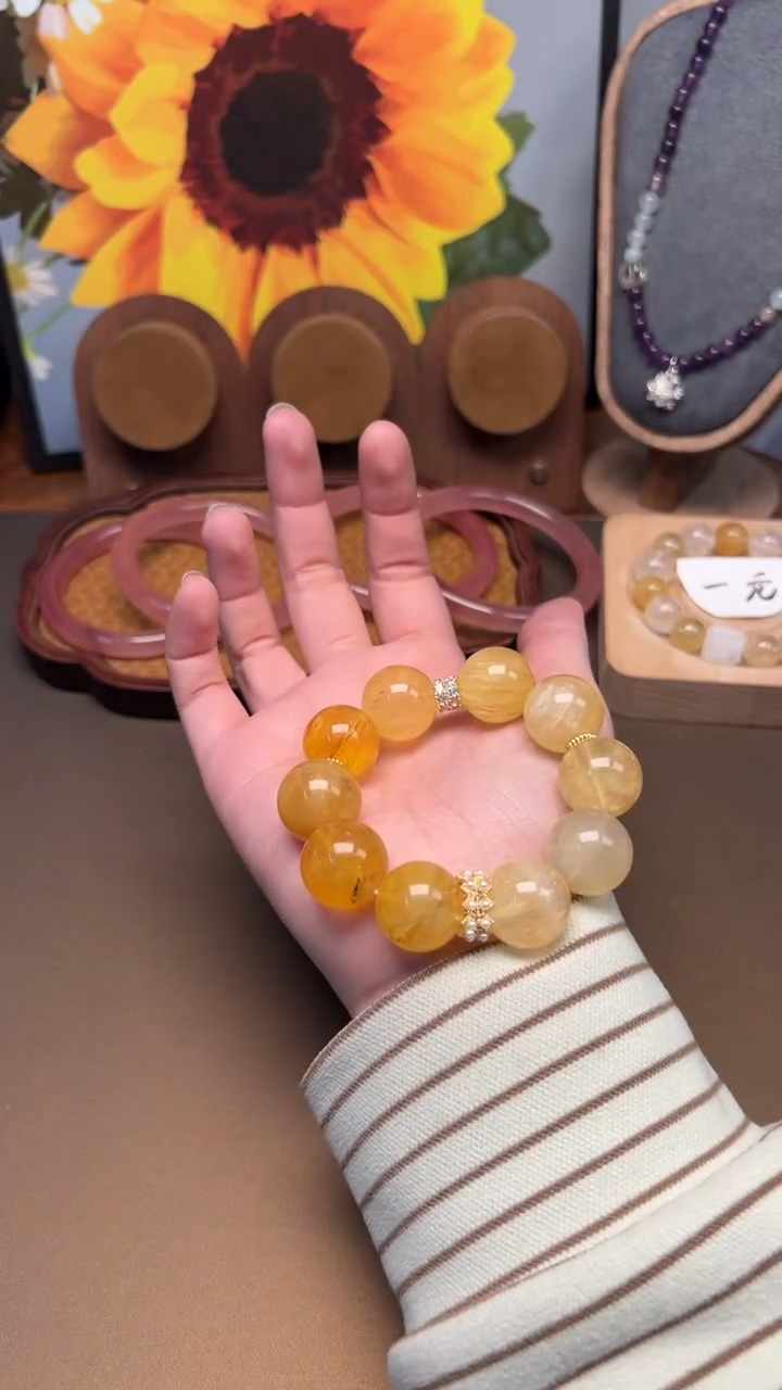 未镶嵌手链水晶1