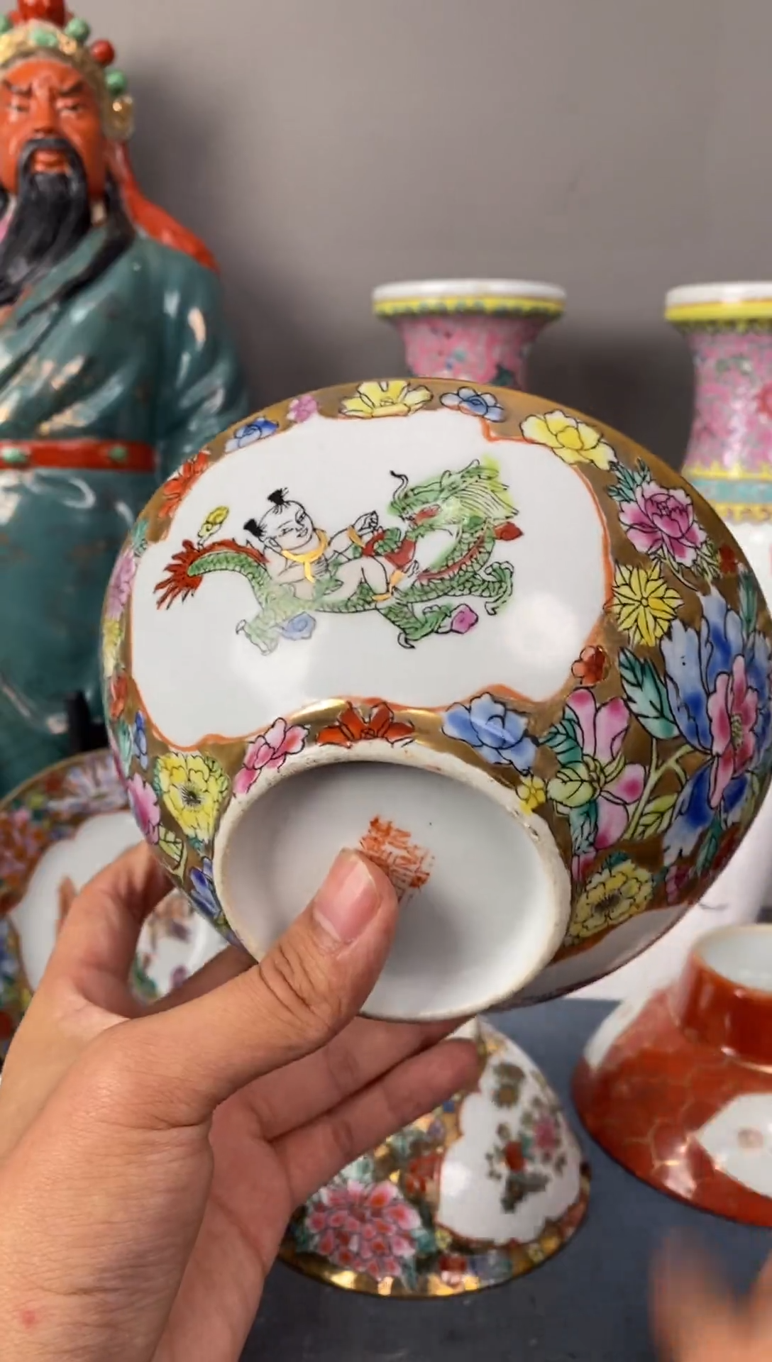 摆件陶567老厂瓷微瑕慎拍（已开价）