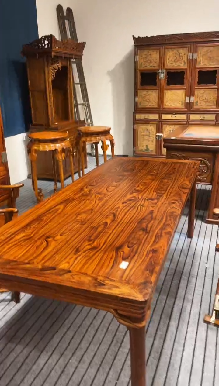 花梨木类乐*遥花梨木画案家具改价链接