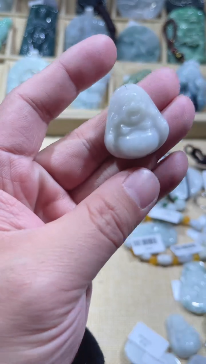 【闪购商品】翡翠颈饰未镶嵌天然缅甸A货翡翠（多样性发货）佛公