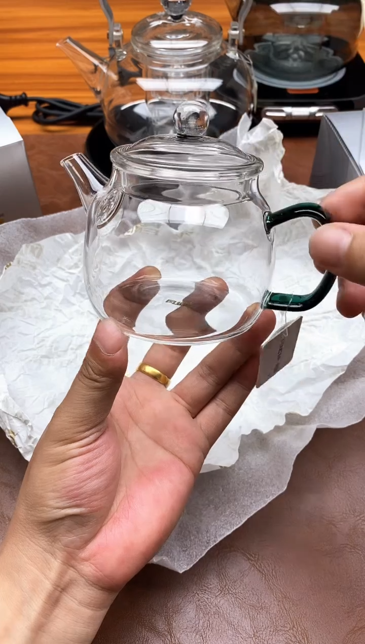 风谜/德悦壶墨绿色+茶巾