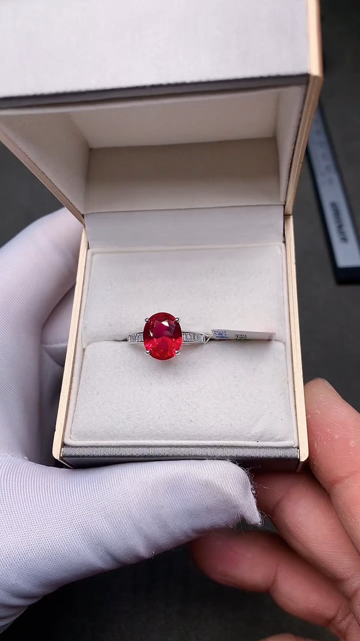 【闪购商品】红宝石戒指银S925镶嵌.....