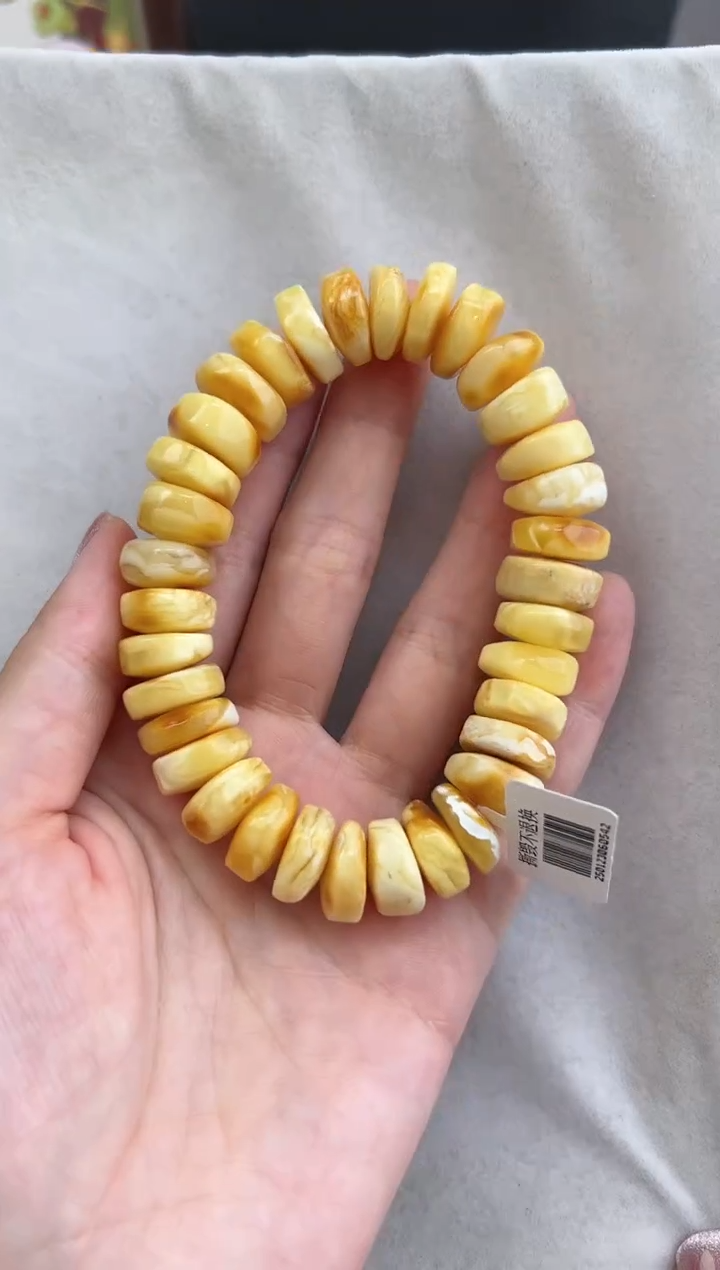 【闪购商品】琥珀裸石未镶嵌10124027-手串