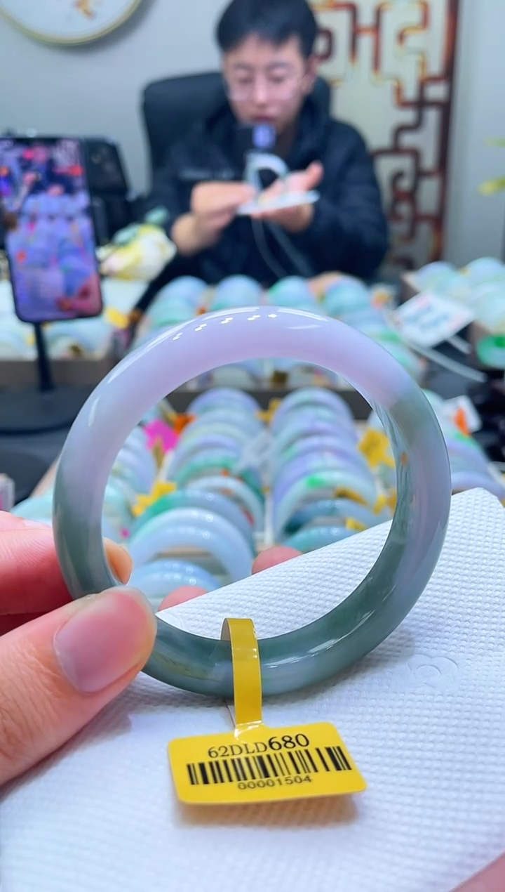 未镶嵌手镯翡翠08-58