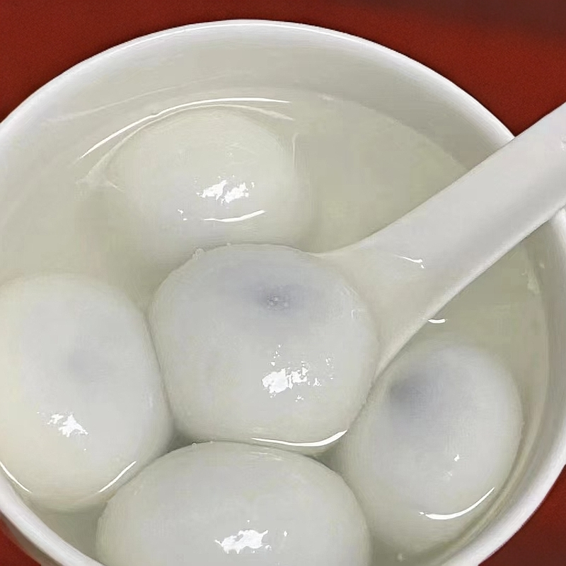 水磨元宵，传统工艺手工捏制，无添加，内馅醇厚，可蒸煮炸