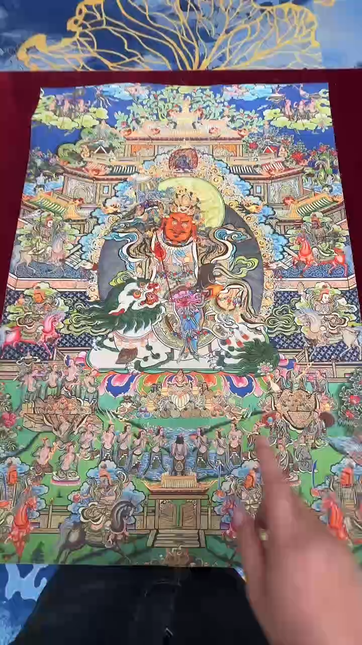 卷轴画唐卡16087