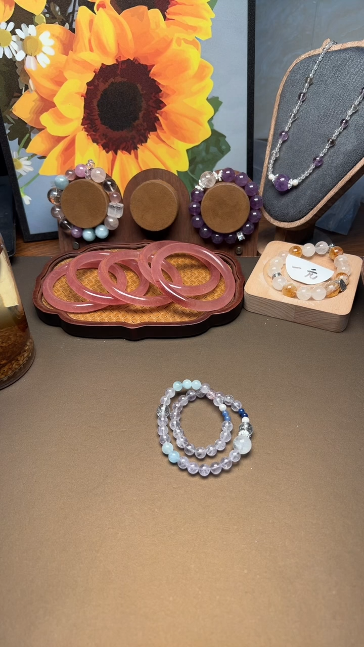 未镶嵌手串水晶1