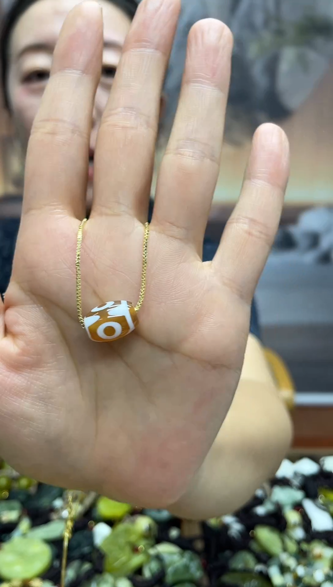 玛瑙/玉髓颈饰未镶嵌多样性发货*拍一发一