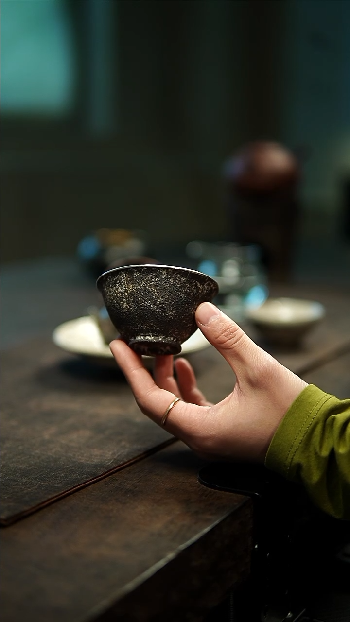 【闪购商品】松风赤贫包银主人杯111111