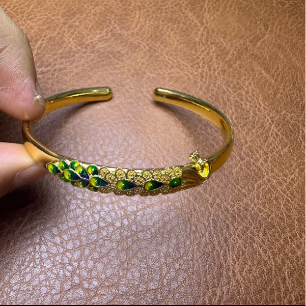 精品绿孔雀手镯 YM155
