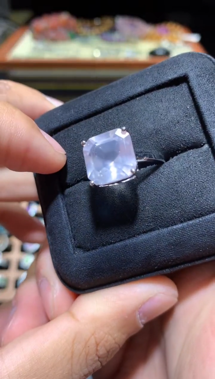 【闪购商品】水晶戒指未镶嵌T75【多样性发其一】