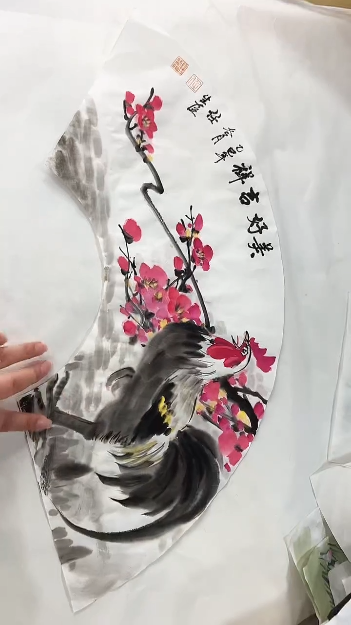 国画直播福利/国画/花鸟