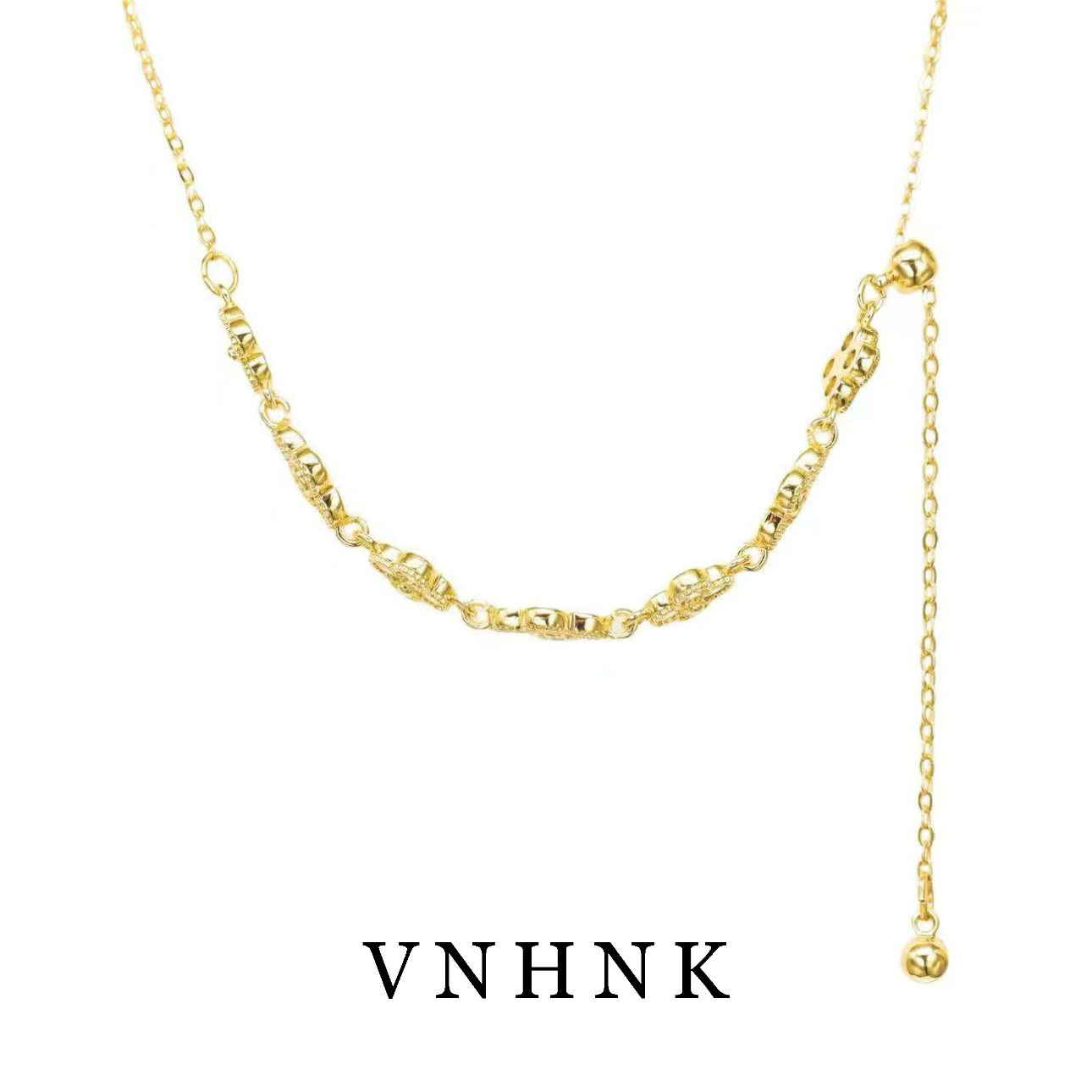 铜合金项链 美可儿   YS710    金色(54cm)气质小众项链