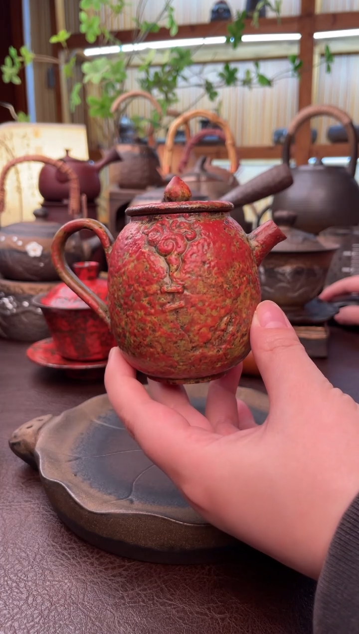 【闪购商品】瓷片瓷野粗陶茶具