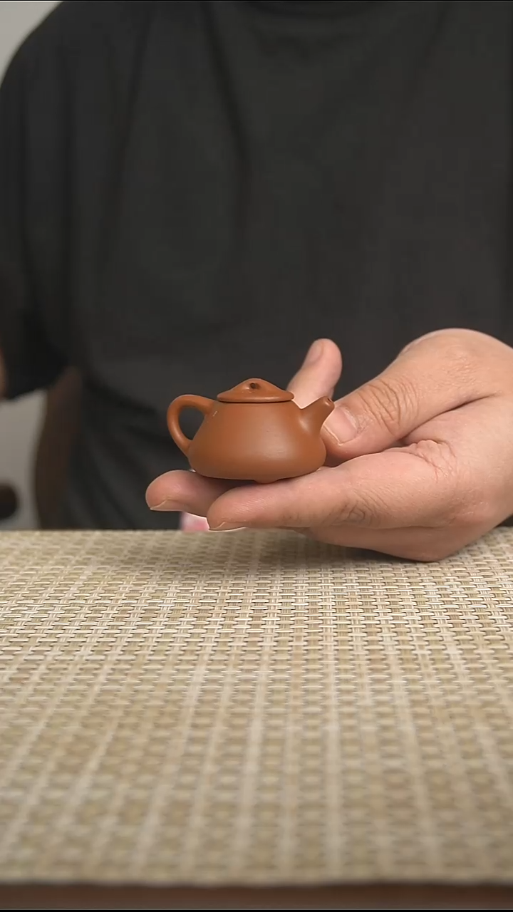 紫砂茶宠宜兴紫砂茶宠指尖壶单只款式随机 