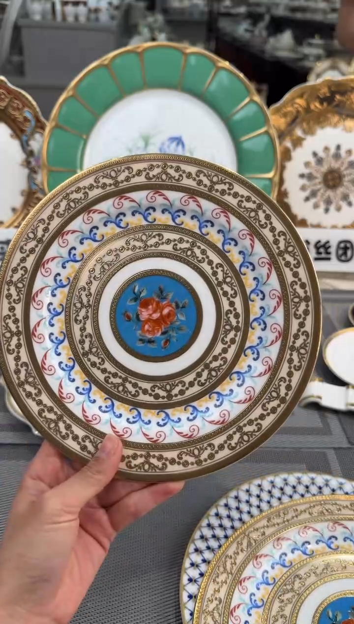 【闪购商品】瓷片8英寸平盘2个福利款