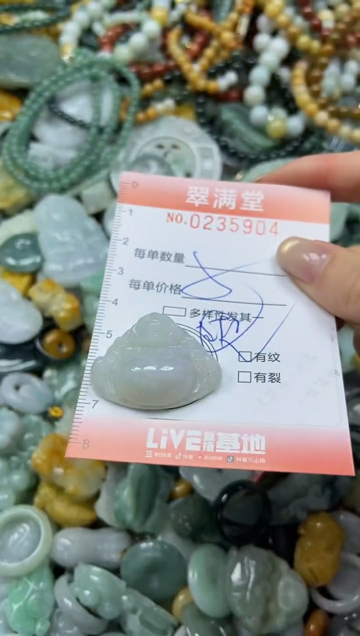 未镶嵌挂件翡翠闪购0235904