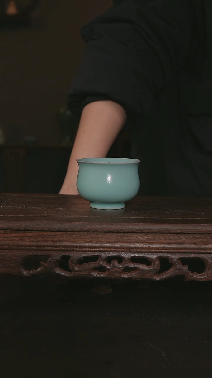 【闪购商品】其他布托仿古手工玉兰杯 